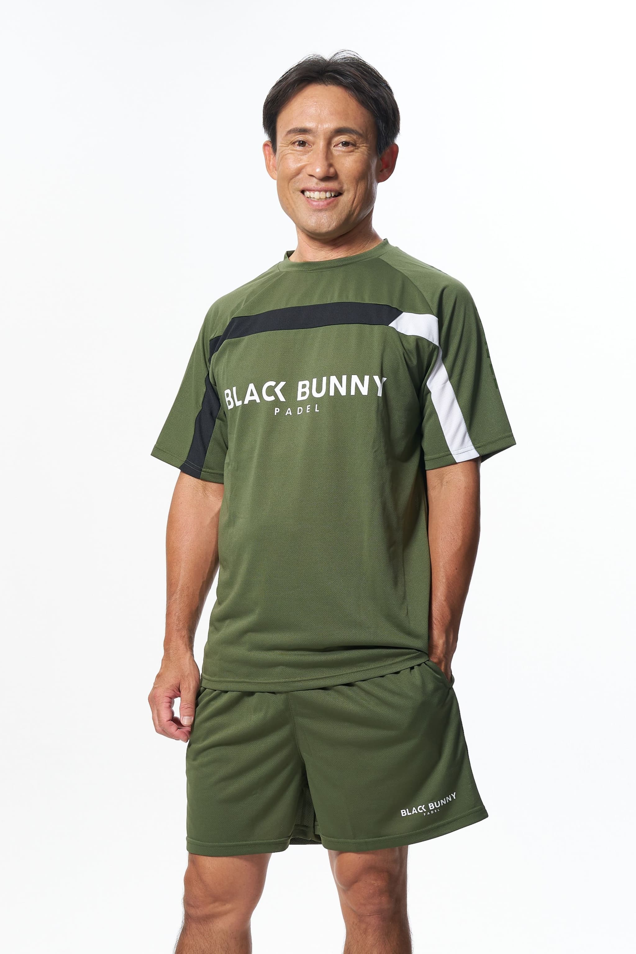 メンズセット（プラクティスシャツ∔パンツ）　OLIVE