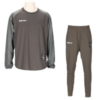 ハーフジップピステジャケット上下セットC.GRAY