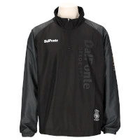 ハーフジップピステジャケット（メッシュ入り）BLACK