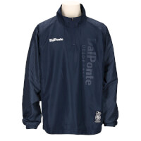 ハーフジップピステジャケット（メッシュ入り）NAVY