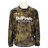 昇華長袖プラクティスシャツBLACKxGOLD