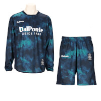 昇華長袖プラクティスシャツ上下セットNAVY+NAVY