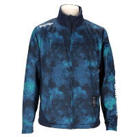 極暖トレーニングジャージジップスタンドカラーNAVY