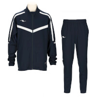 WPトレーニングジャージトップス・パンツセットNAVY