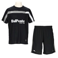 【ジュニア】エアライトプラシャツ+エアライトプラクティスパンツ上下セットBLACK+BLACK