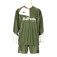 【ジュニア】昇華ロングスリーブプラシャツ+昇華プラクティスパンツ上下セットOLIVE+OLIVE