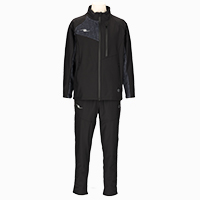 極暖ボンディングトレーニングトップ+ボンディングトレーニングパンツ上下セットBLACK+BLACK