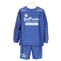 NOVENTA 昇華ピステトップ+昇華プラクティスパンツ上下セットBLUE+BLUE