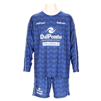 NOVENTA 昇華ロングスリーブプラシャツ+昇華プラクティスパンツ上下セットBLUE+BLUE