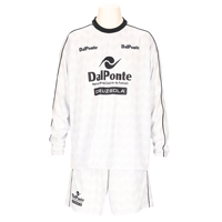 NOVENTA 昇華ロングスリーブプラシャツ+昇華プラクティスパンツ上下セットWHITE+WHITE