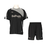 【ジュニア】エアライトプラシャツ+プラクティスパンツ上下セットBLACK+BLACK