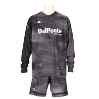 【ジュニア】昇華ロングスリーブプラシャツ+プラクティスパンツ上下セットBLACK+BLACK