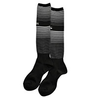 ボーダージャガードソックスBLACK