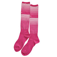 ボーダージャガードソックスPINK