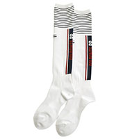 BRロゴジャガードソックスWHITE