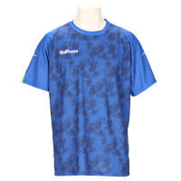 ダブルパイピング昇華ゲームシャツBLUE