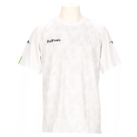 ダブルパイピング昇華ゲームシャツWHITE