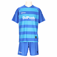 昇華ボーダープラクティスシャツBLUE