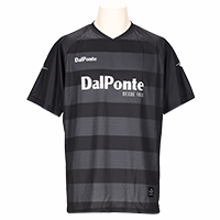 昇華ボーダープラクティスシャツBLACK