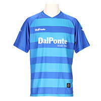 昇華ボーダープラクティスシャツBLUE