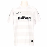 昇華ボーダープラクティスシャツWHITE