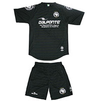 ドットプラクティスシャツ&パンツ上下セットBLK+BLK