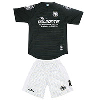 ドットプラクティスシャツ&パンツ上下セットBLK+WHT