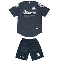 ドットプラクティスシャツ&パンツ上下セットNVY+NVY