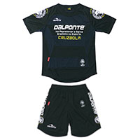 ボーダープラクティスシャツ&パンツ上下セットBLK+BLK