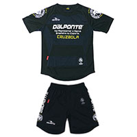 ボーダープラクティスシャツ&パンツ上下セットBLK+NVY