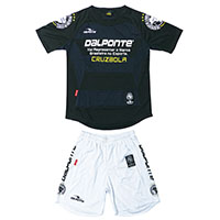 ボーダープラクティスシャツ&パンツ上下セットBLK+WHT