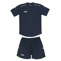 ダブルパイピングゲームシャツ&パンツ上下セットNVY+NVY