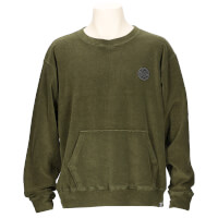 パイルスウェットトップOLIVE