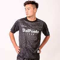 バンダナ柄プラクティスシャツBLK