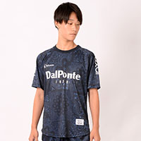 バンダナ柄プラクティスシャツNVY