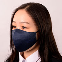 霜降り柄不織布入りマスクNVY