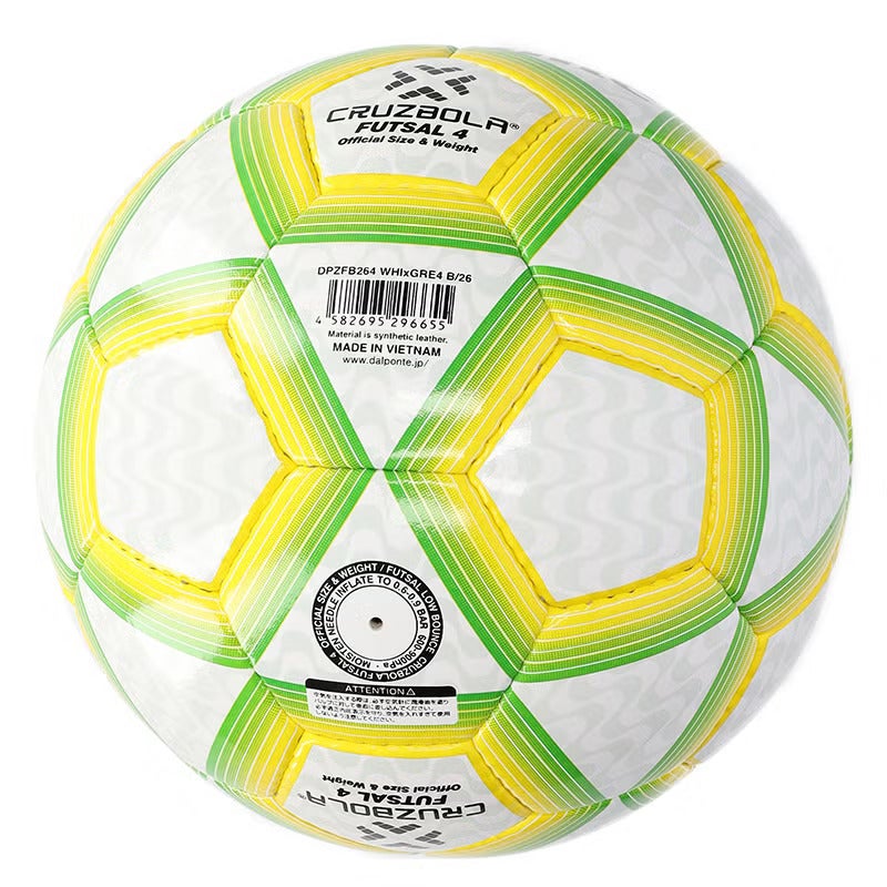 CRUZBOLA Futsal4WHITExGREENYELLOW | DALPONTE ONLINE STORE
